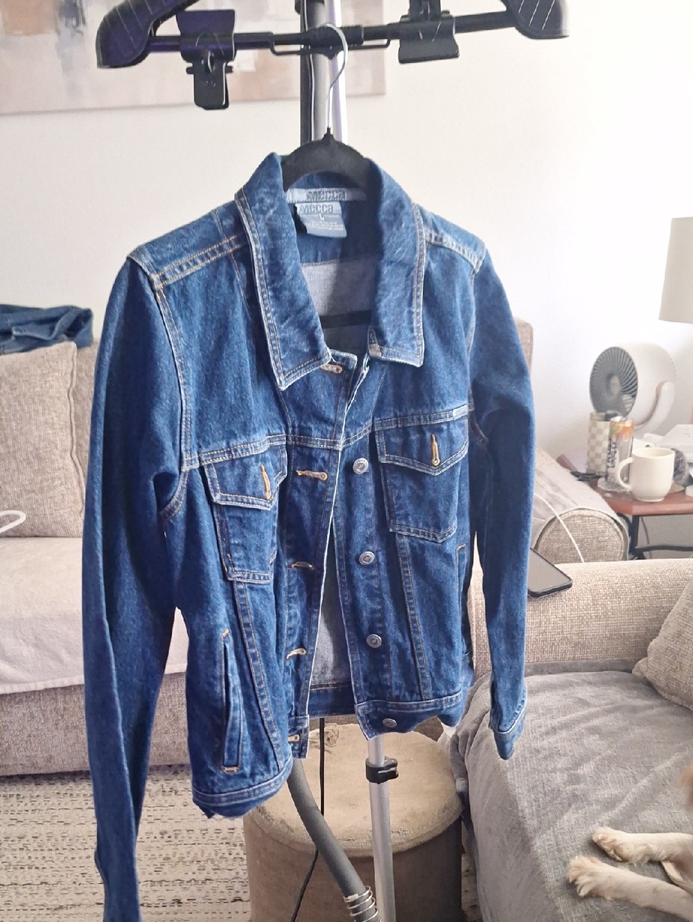 mecca Dark Blue Denim Jacket